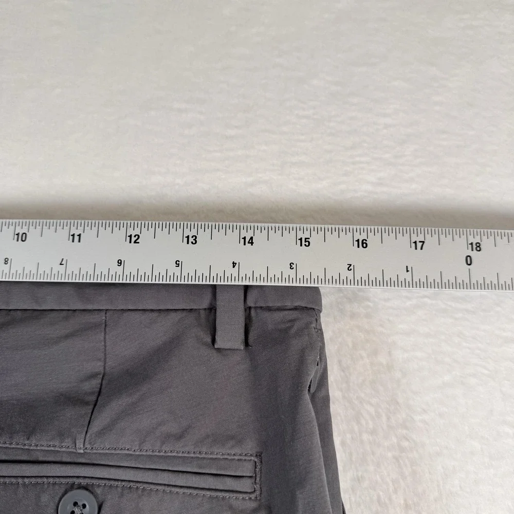 Vineyard Vines On The Go Pants Mens 30x30 Gray Stretch Chino Casual Golf